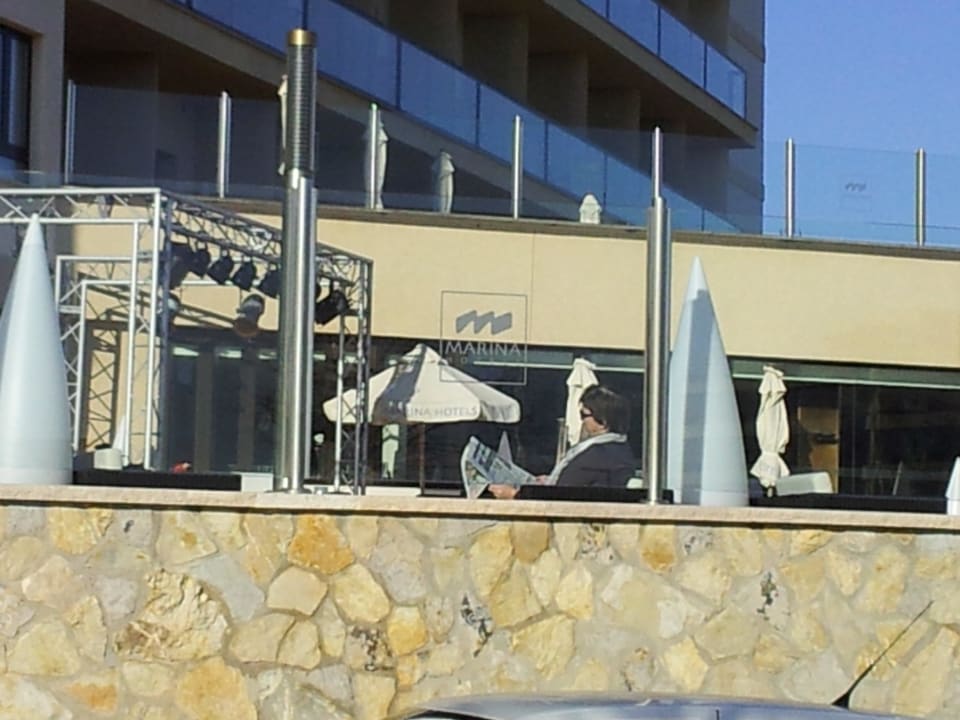 Terrasse von aussen AluaSoul Palma