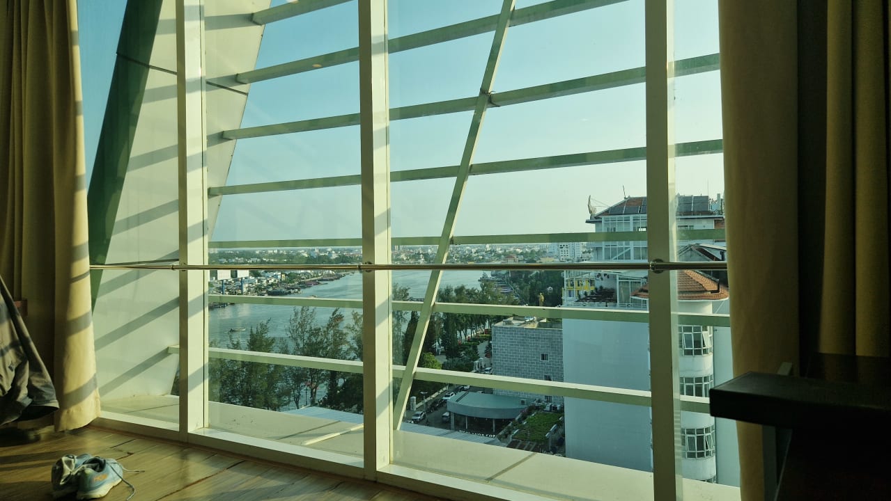 Ausblick Ninh Kieu Riverside Hotel