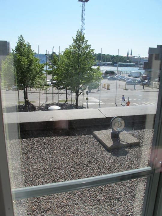 Blick aus dem Fenster Hotel Scandic Grand Marina