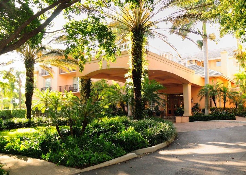 Hotel Einfahrt Hotel Trianon Old Naples