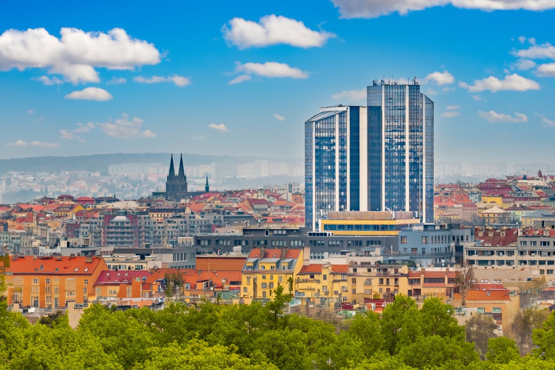 Außenansicht Grand Hotel Prague Towers