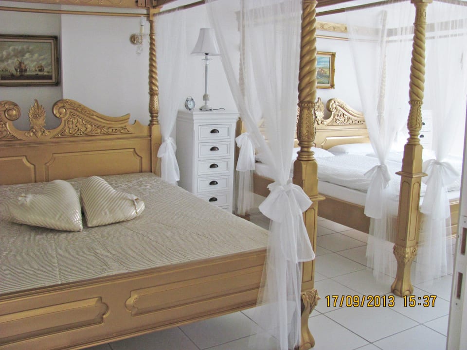 Romantik Apartment - Schlafzimmer Apartment Storchenfärbe