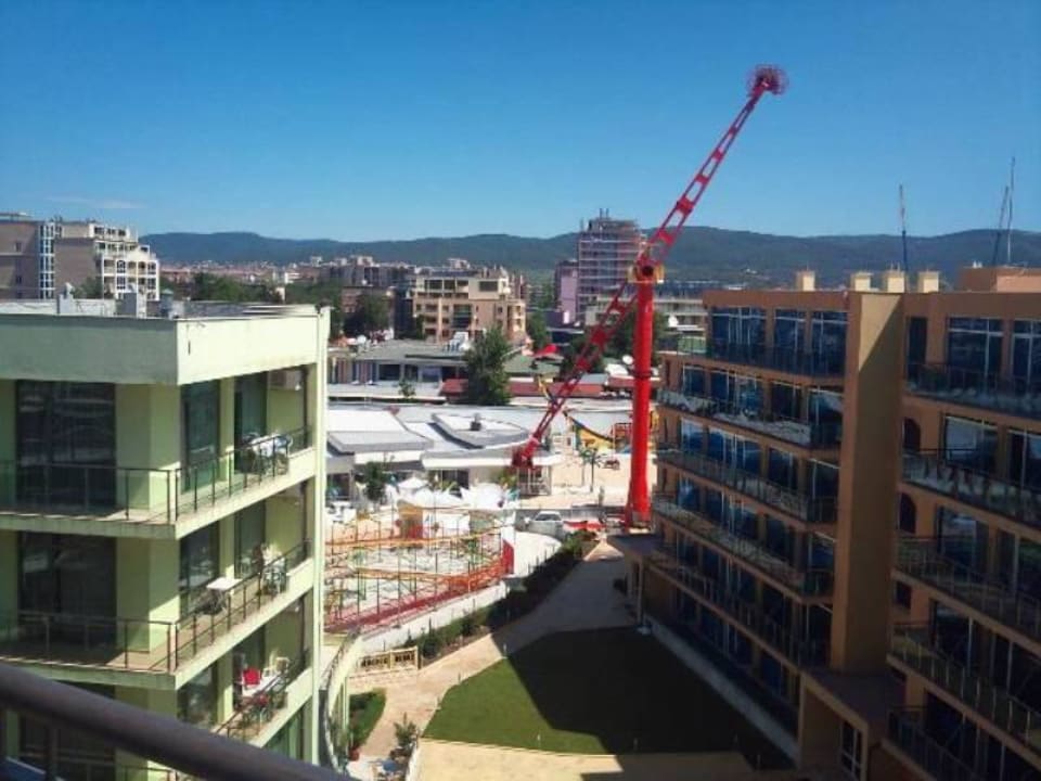 Blick zur Landseite Sentido Neptun Beach