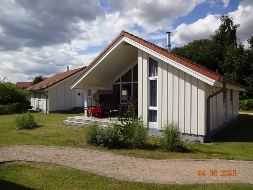 Außenansicht Strandhäuser am Leuchtturm