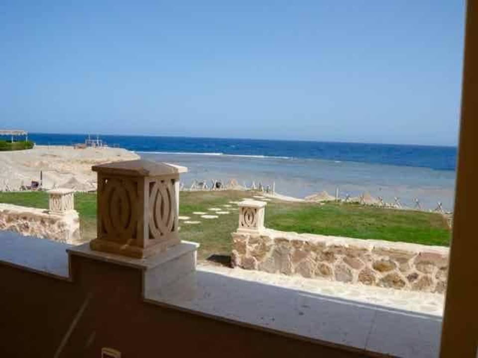 Blick von der Restaurantterrasse  Rohanou Beach Resort