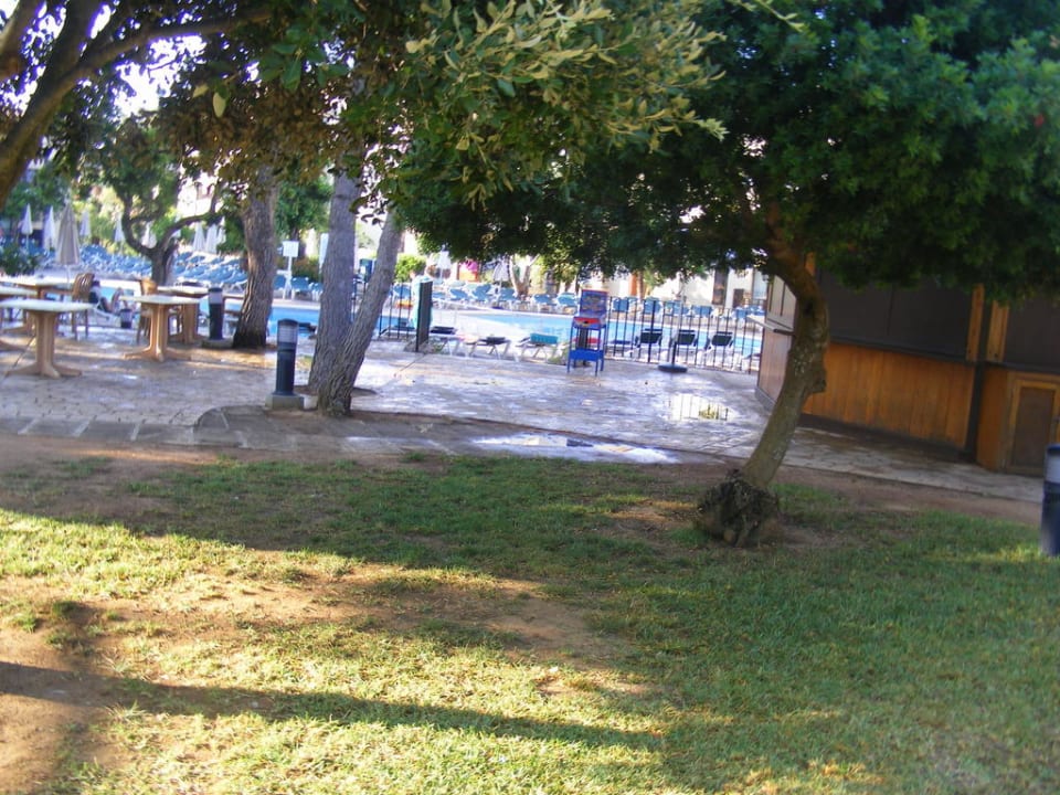 Blick zum 1.Pool Protur Floriana Resort Aparthotel