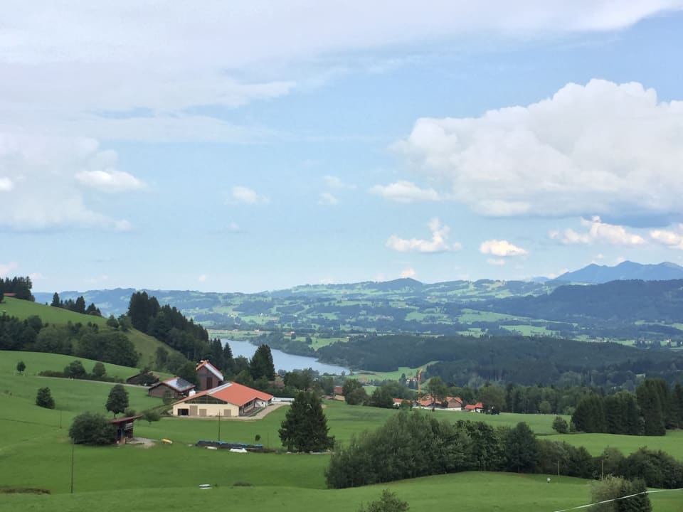 Ausblick Bio-Pferdehof Schöll