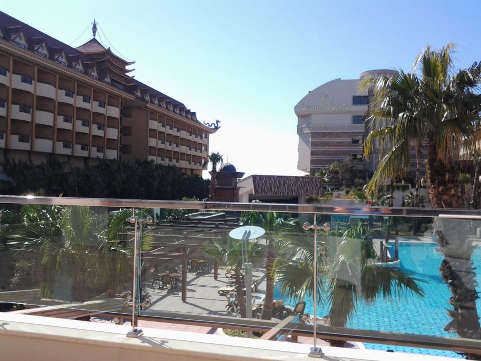 Ausblick von der Lobbyterrasse Port Side Resort Hotel