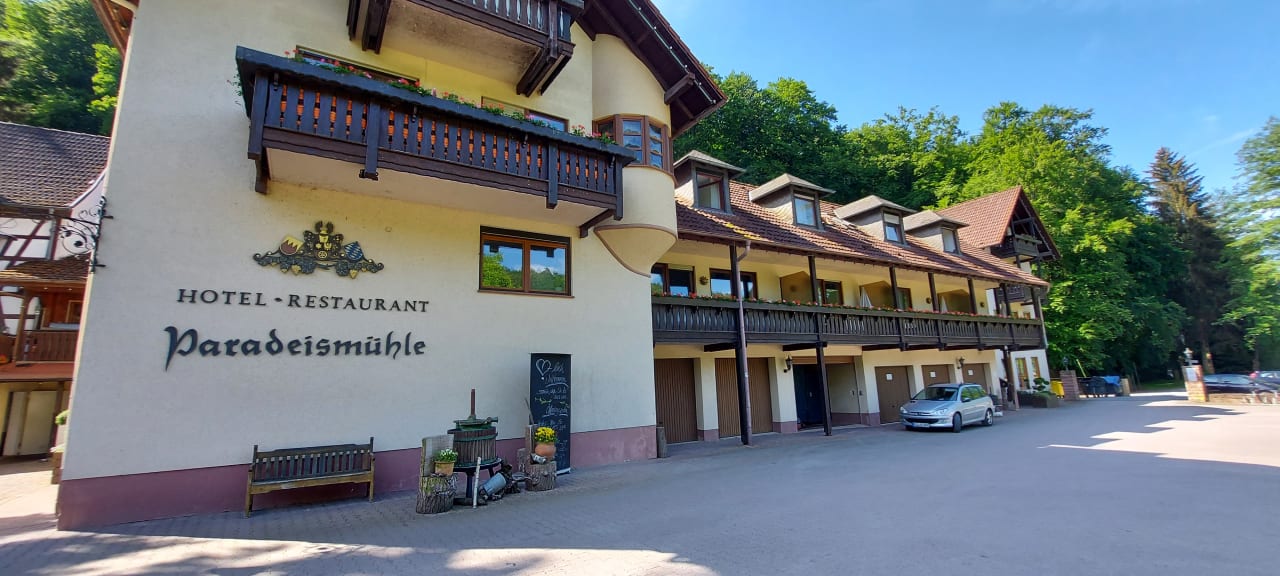 Außenansicht Hotel Paradeismühle Klingenberg