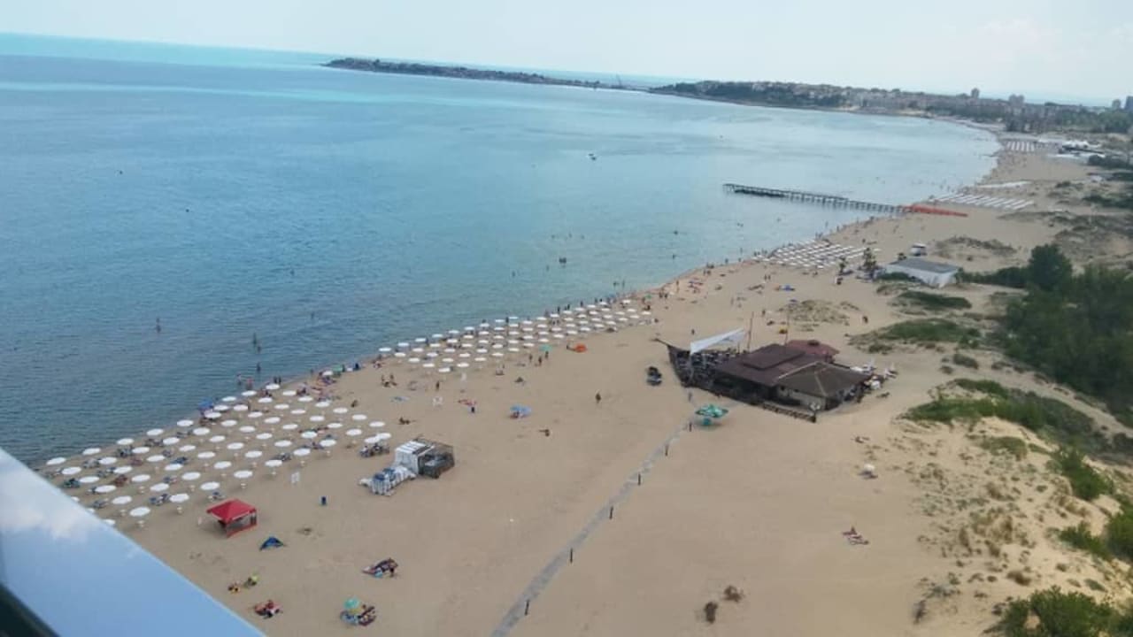 Widok 17 piętro Burgas Beach Hotel