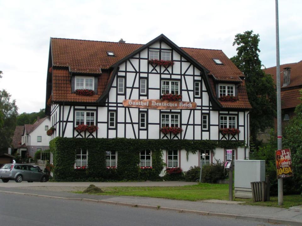 Aussenaufnahme Deutsches Reich -2 Gasthof Sommer