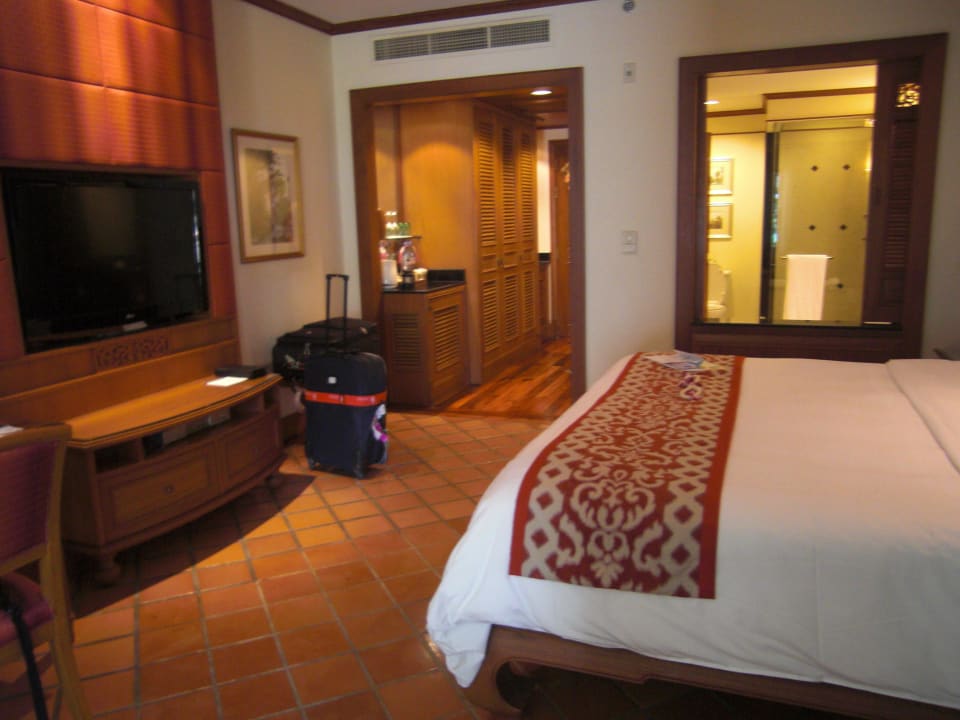 Die Terrasse im Rücken JW Marriott Phuket Resort & Spa