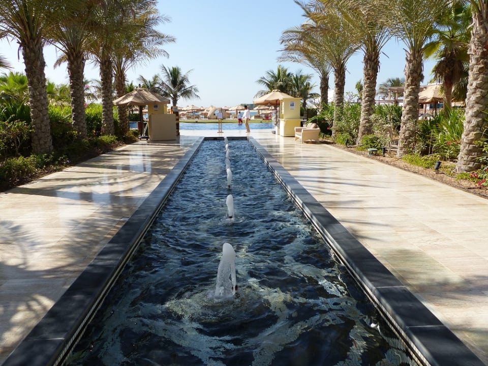 Gartenanlage Waldorf Astoria Dubai Palm Jumeirah