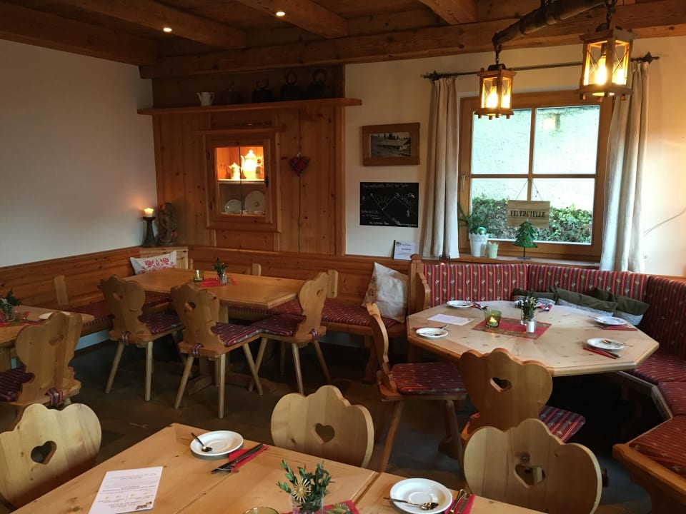 Der Frühstücksraum gemütlich :-) Gästehaus beim Nuihausa