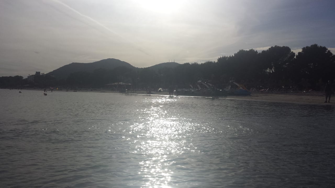 Strand direkt am Hotel Alcudia Garden Aparthotel