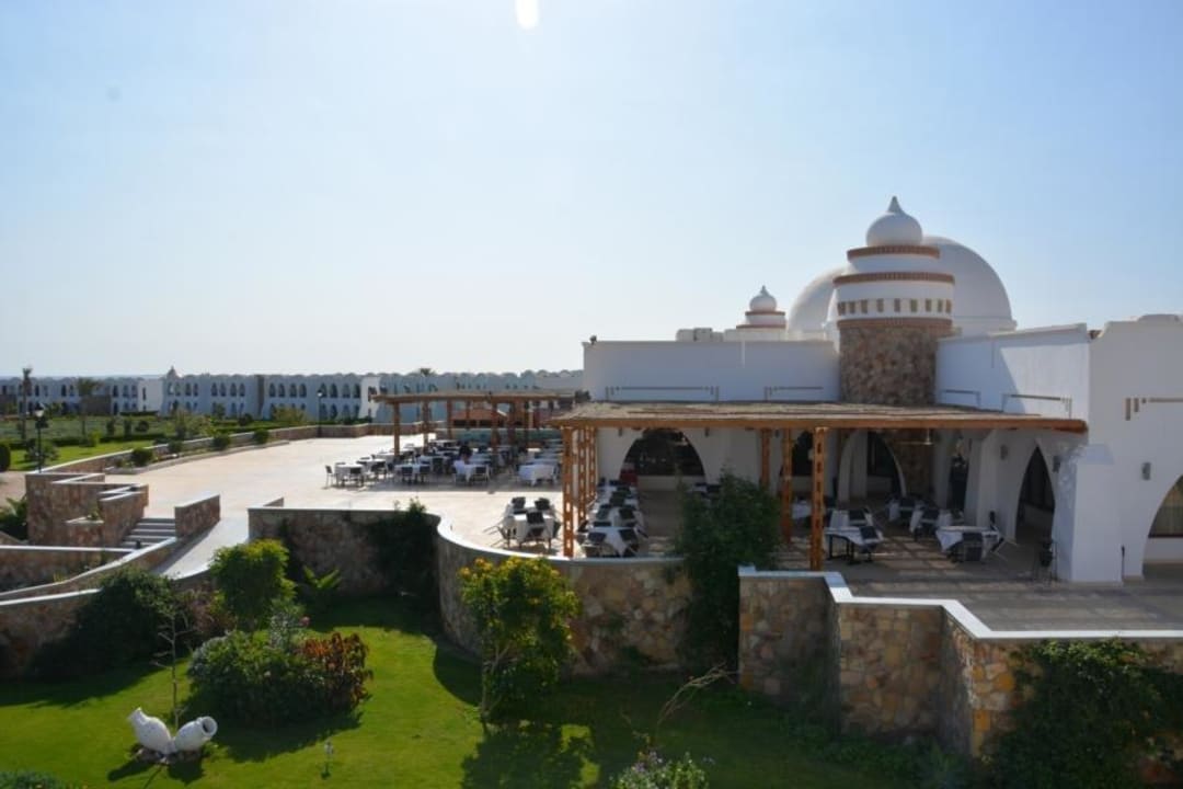 Resaurant von Außen Hotel Gorgonia Beach Resort
