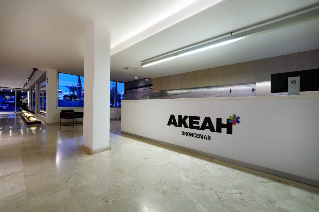 Lobby alltoura Club Hotel Akeah Broncemar