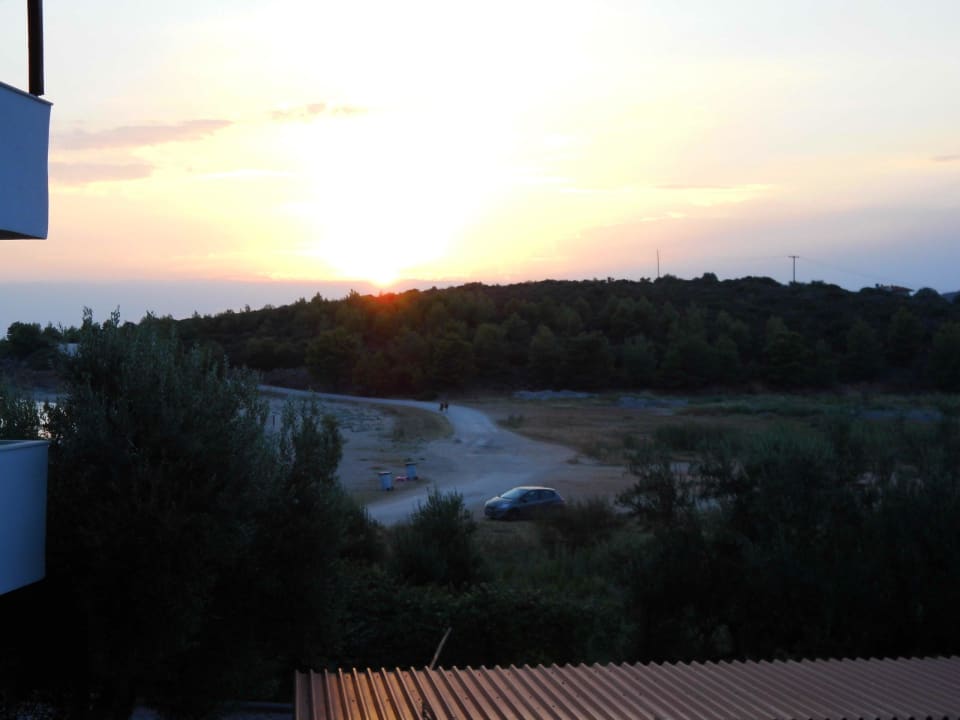 Sonnenuntergang von der Poolbar aus Blue Dolphin Resort Hotel