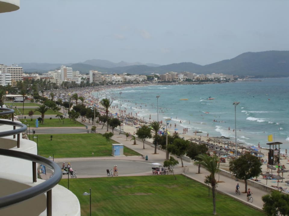 Ausblick aus dem Zimmer Hipotels Hipocampo Playa