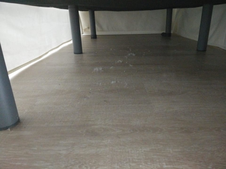 Unter dem Bett in 7 Tagen garnicht geputzt JS Palma Stay