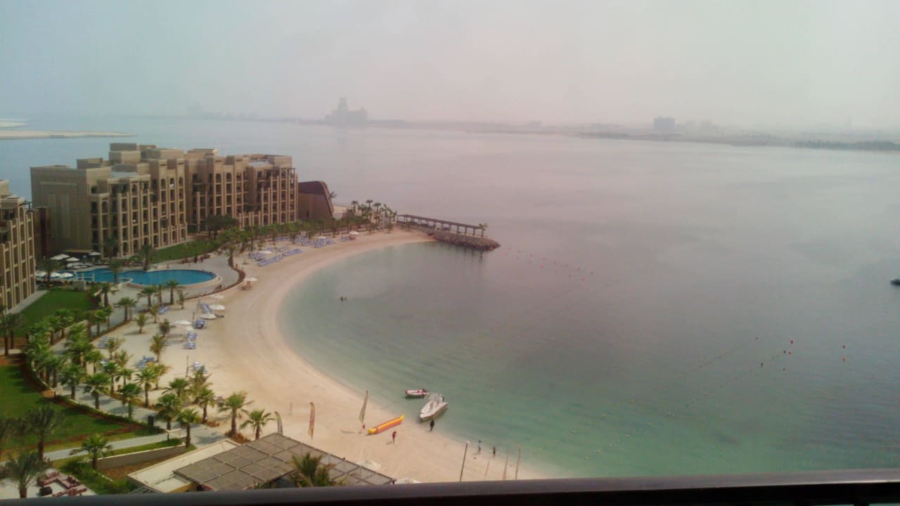 Blick von der Roof-Bar (Dach) DoubleTree by Hilton Resort & Spa Marjan Island