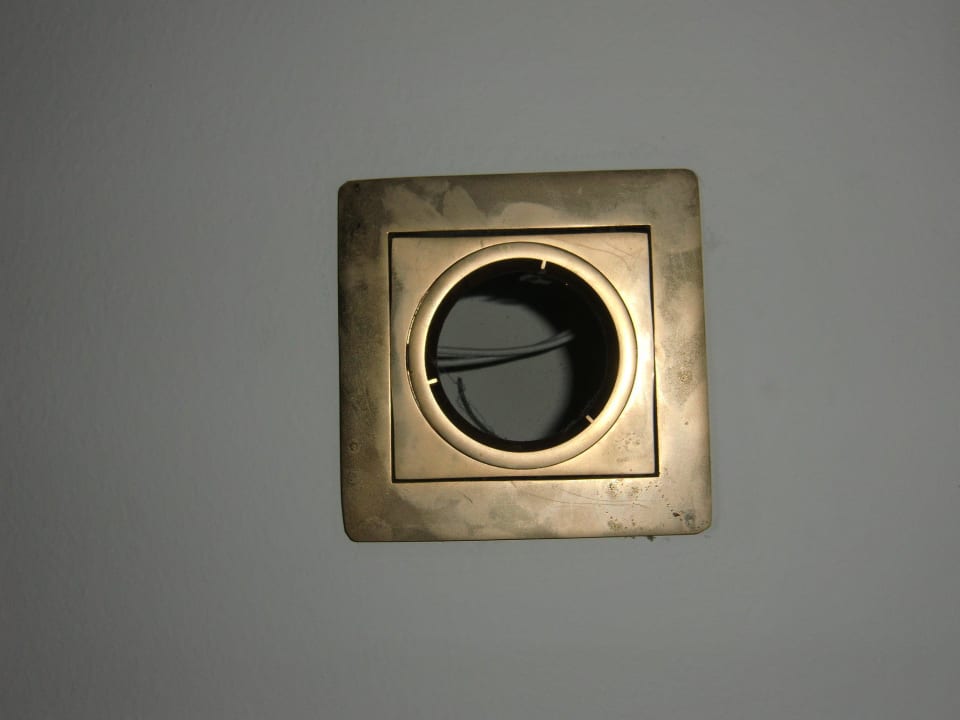 Offener Lampenauslass, fehlendes Leuchtmittel Landhotel Arber Wellness