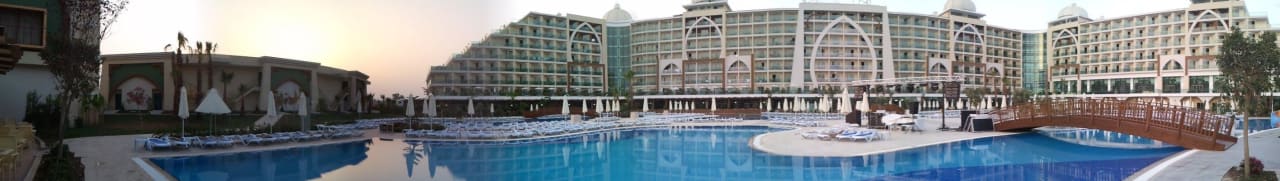 Panorama z baru Alan Xafira Deluxe Resort & Spa