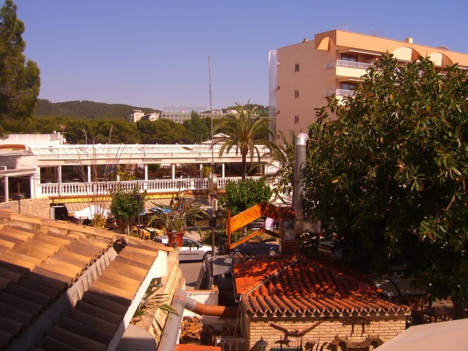 Ausblick vom Hotelbalkon Hotel Playas de Paguera