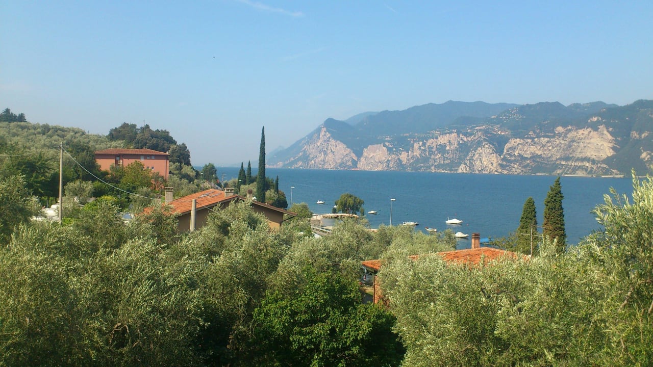 Blick vom Balkon Hotel Campagnola