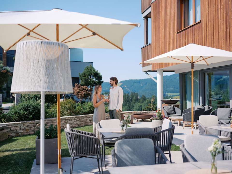 Gartenanlage Dorfhotel Fasching