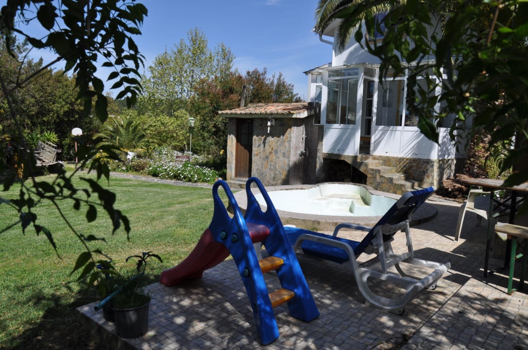 Kinderpool und Haupthaus Ferienhaus Quinta da Tosca