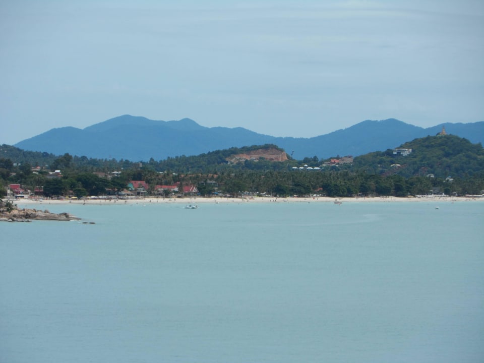 Widok naChawengNoi z punktu widokowego przy Lamai The Fair House Beach Resort