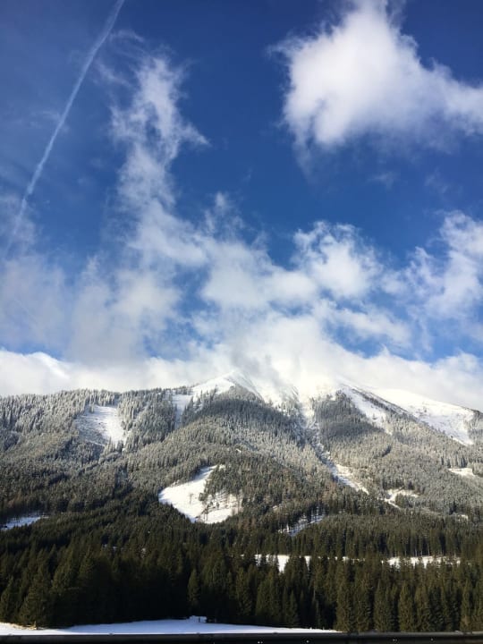 Aussicht von unserem Haus aus Feriendorf Hohentauern