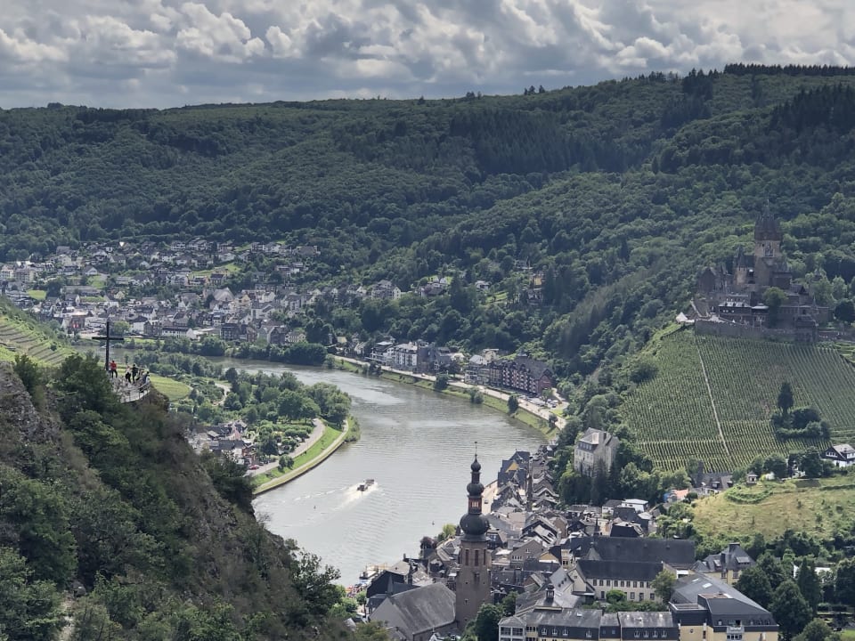 Ausblick Moselstern Hotel Brixiade & Triton
