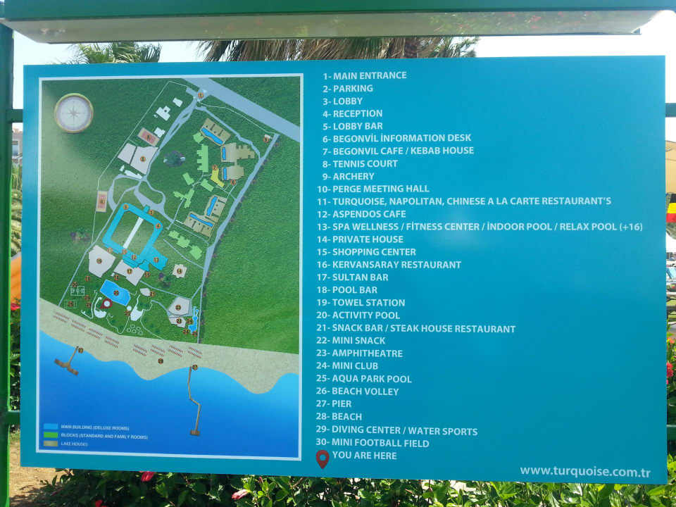 Hotel Plan Turquoise Hotel