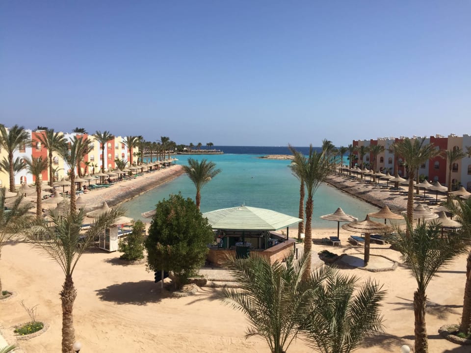 Ausblick vom Balkon  Arabia Azur Resort