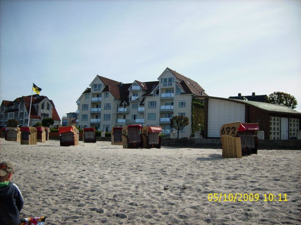 Das Hotel von aussen Hotel Laboe