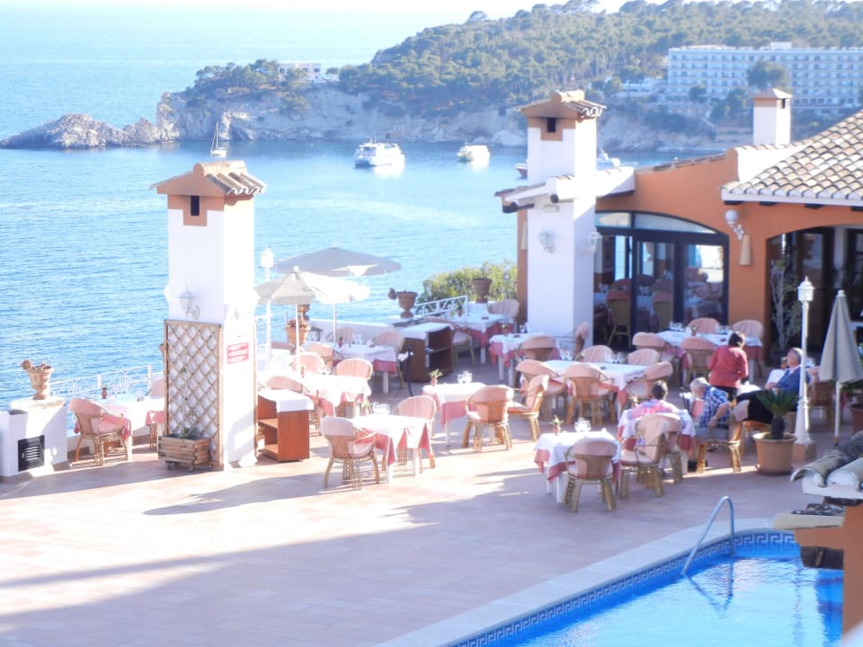 Blick von Balkon Hotel Aldea Cala Fornells 2