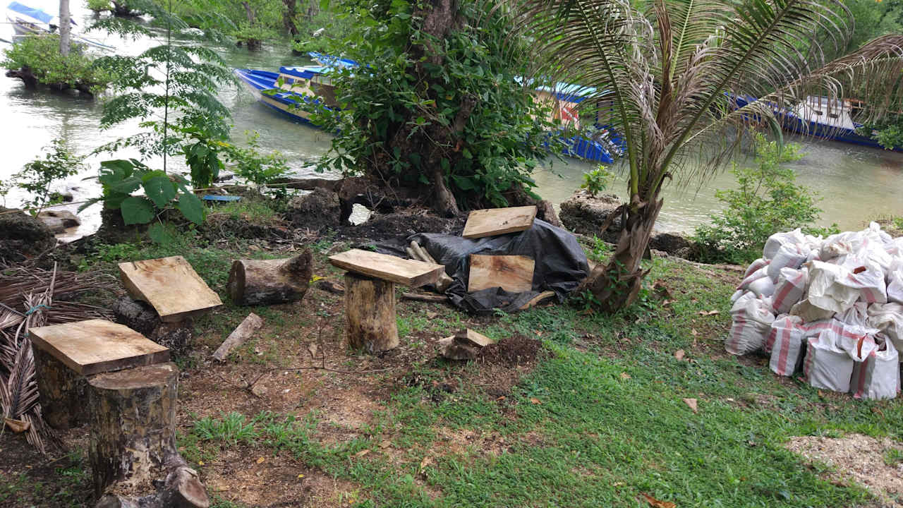 Bauutensilien Hotel Bunaken SeaGarden Resort