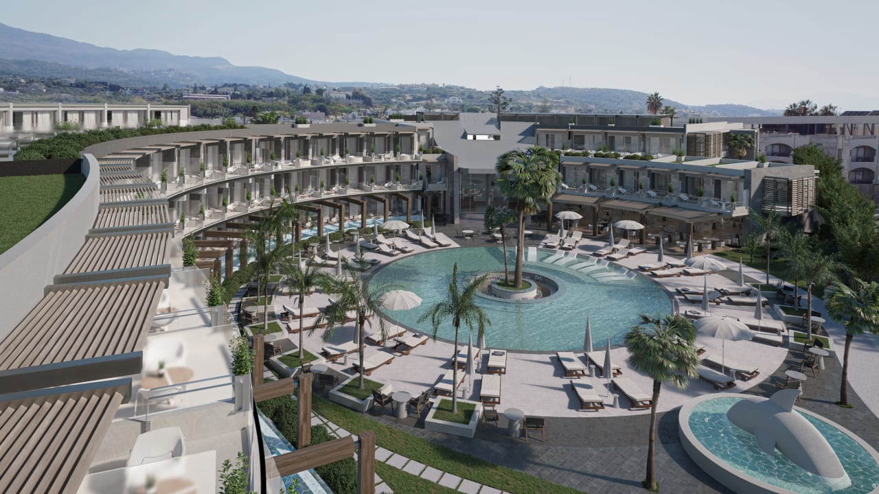 Außenansicht Nautilux Rethymno by Mage Hotels