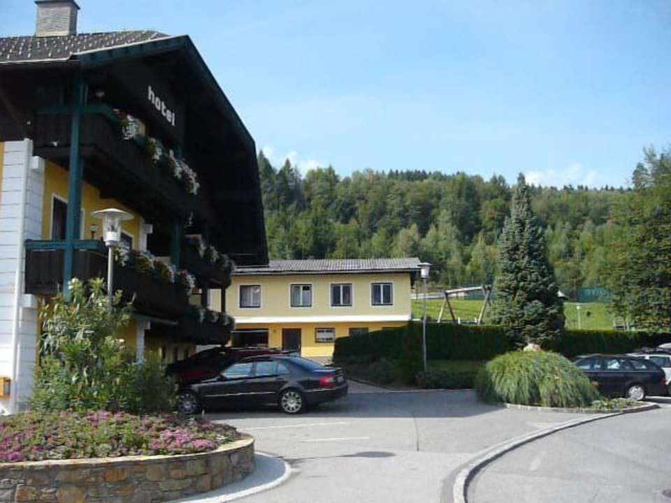 Vooraanzicht hotel Steiner Seehotel Steiner