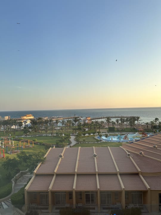 Ausblick Hilton Hurghada Plaza