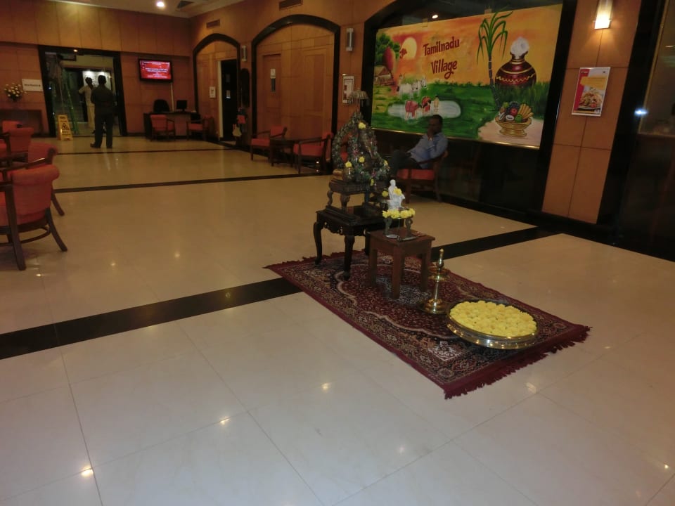 Lobby Hotel Fortune Pandiyan