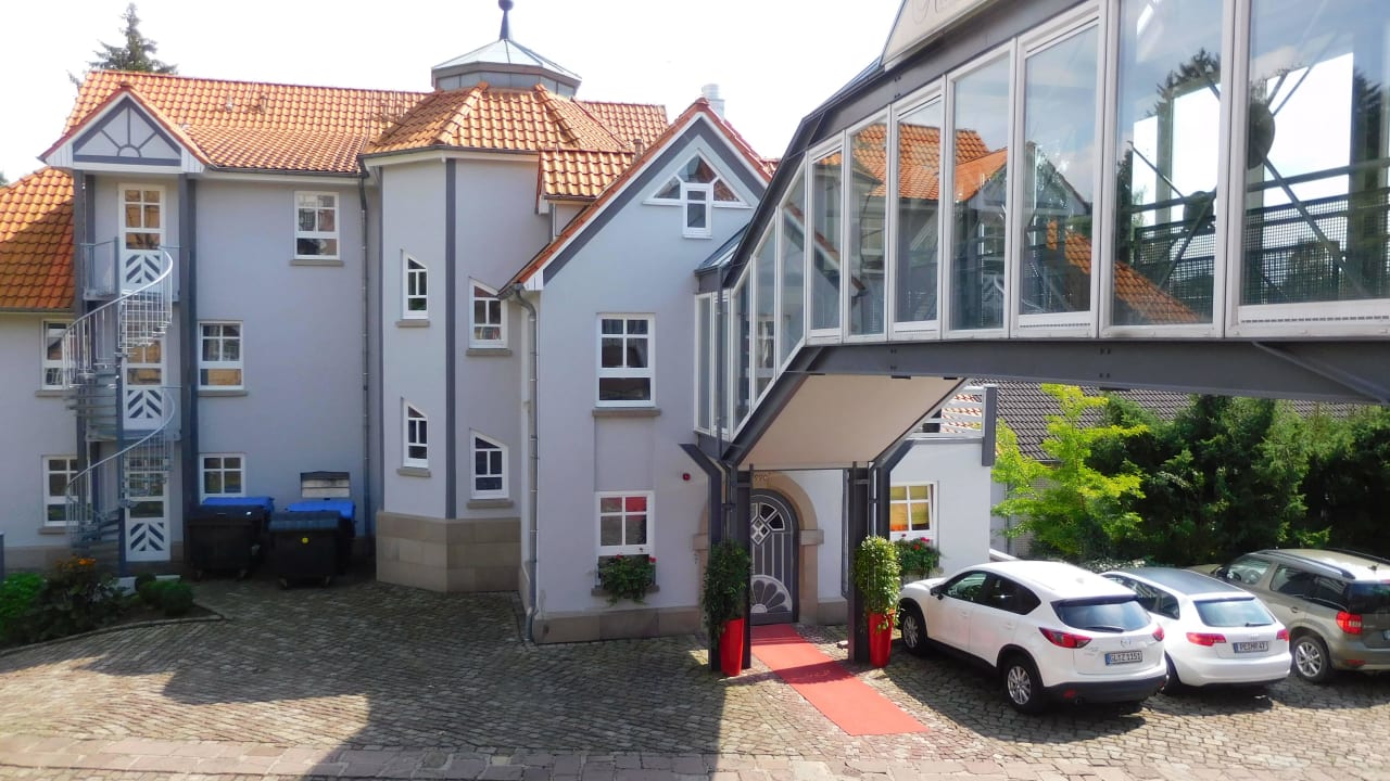 Zimmerausblick Romantisches Hotel Menzhausen