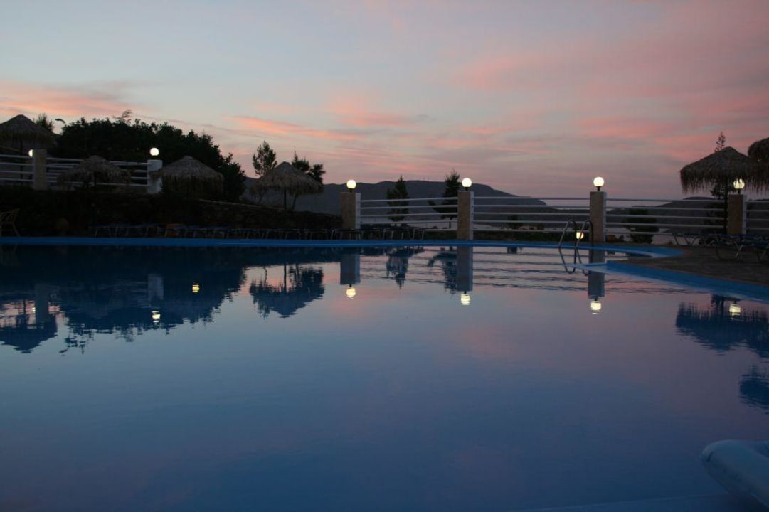 Sonnenuntergang Elounda Residence Resort & Waterpark