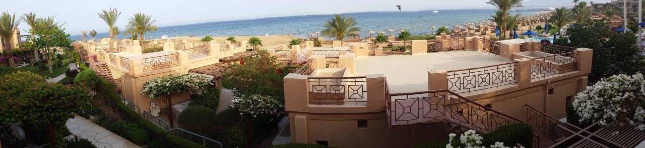 Panorama von unserer Terrasse Shams Prestige Abu Soma-Adults Only