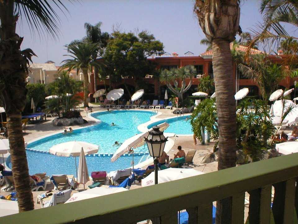 Balkonblick Poolseite Adrián Hoteles Colón Guanahaní - Adults only