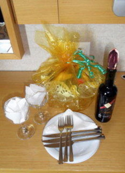 Obstkorb als Begrüßung Saphir Resort & Spa