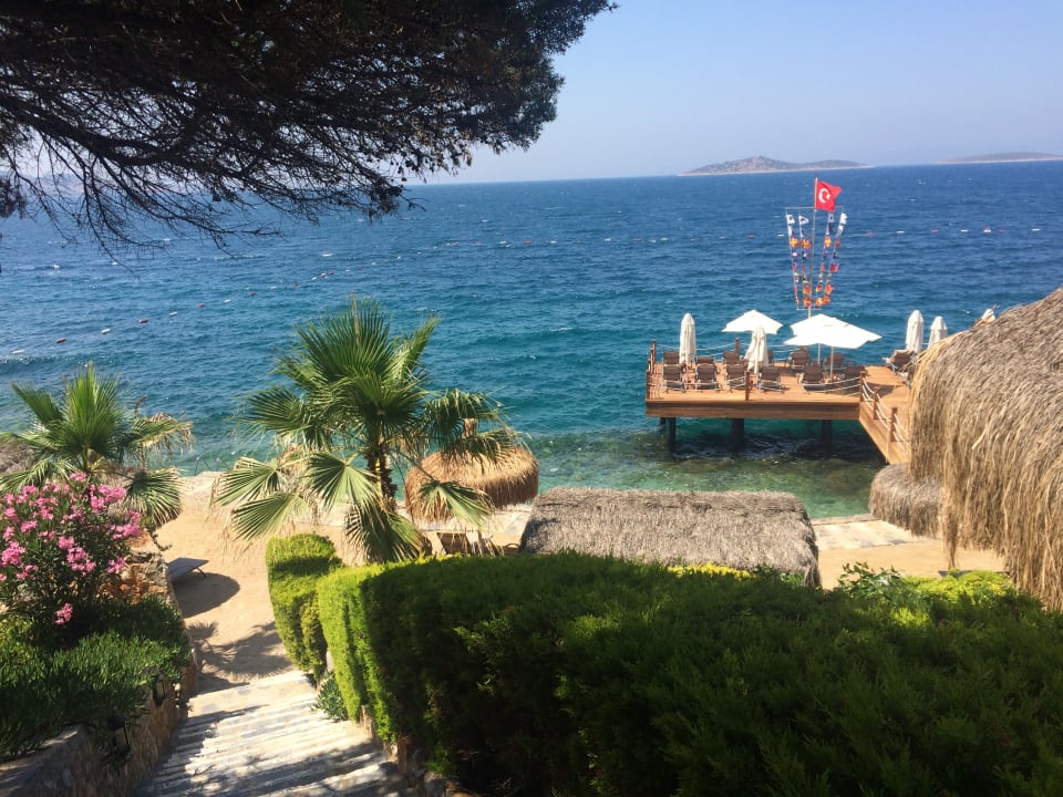 Weg zum Meer/Strand Sarpedor Boutique Hotel