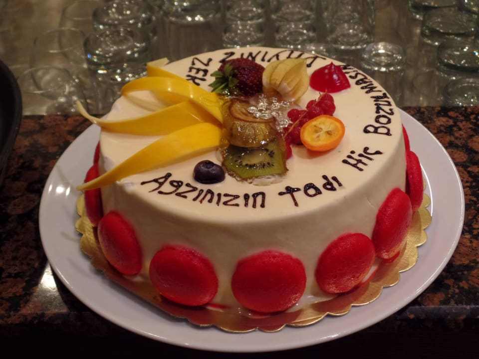 Nachspeise Torte Hotel Delphin Imperial